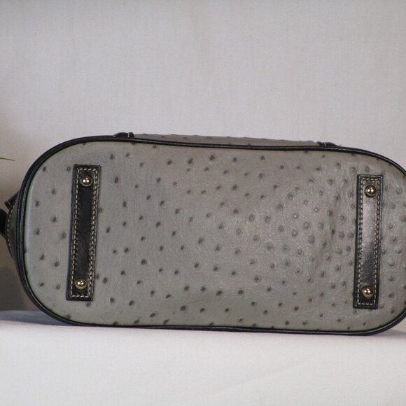 Dooney & Bourke Ostrich Hobo & Clutch & Checkbook Cover Set EUC - Picture 6 of 16